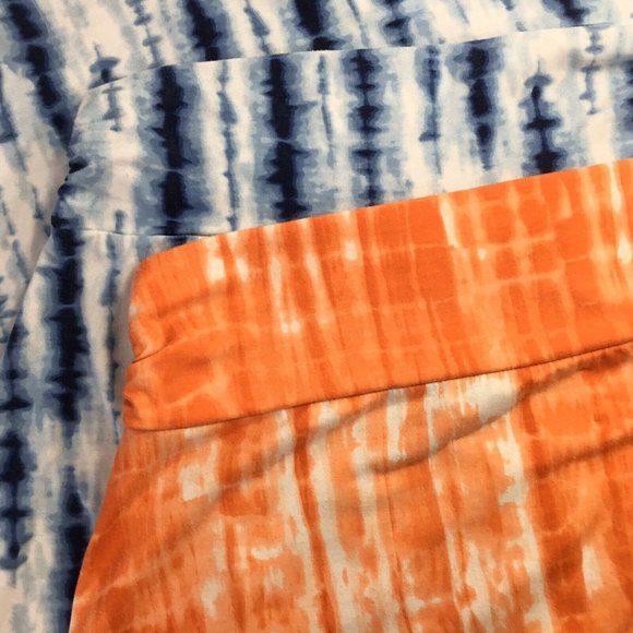 Tie Dyed Skirts~Lot of 2~Knit~Stretch~Maxi~Long~ - Picture 4 of 6
